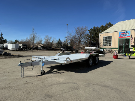 New 2026 Aluma WB16-TA-EL-DOF-R-RR-RTD Flatbed Trailer