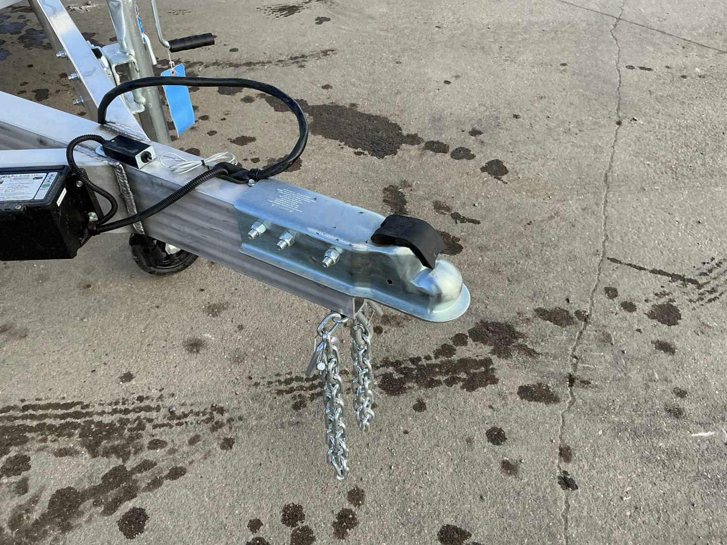 New 2026 Aluma WB16-TA-EL-DOF-R-RR-RTD Flatbed Trailer