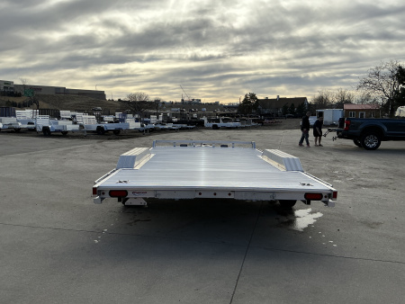 New 2026 Aluma WB16-TA-EL-DOF-R-RR-RTD Flatbed Trailer