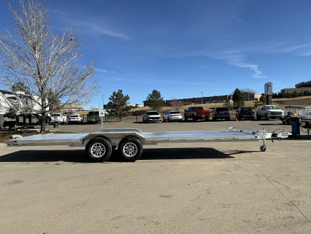 New 2026 Aluma WB24H-TA-EL-DOF-R-RR Flatbed Trailer