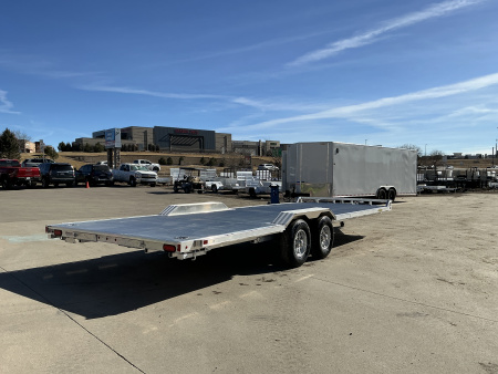 New 2026 Aluma WB24H-TA-EL-DOF-R-RR Flatbed Trailer