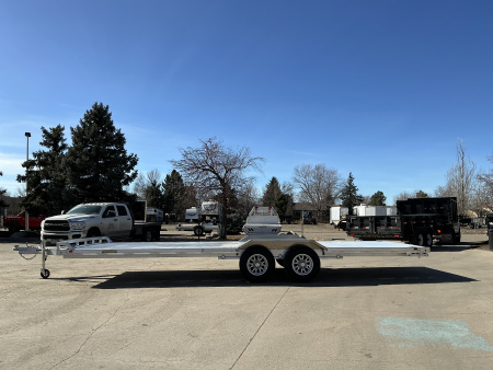 New 2026 Aluma WB24H-TA-EL-DOF-R-RR Flatbed Trailer