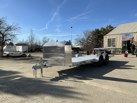 New 2026 Aluma 8220H-LP-TILT-TA-EL-R-RTD Flatbed Trailer