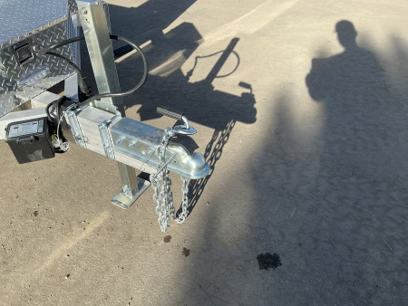 New 2026 Aluma 8220H-LP-TILT-TA-EL-R-RTD Flatbed Trailer