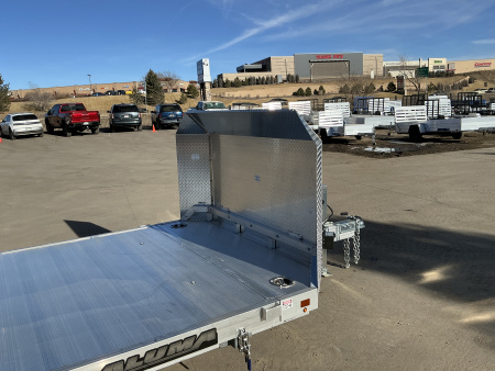 New 2026 Aluma 8220H-LP-TILT-TA-EL-R-RTD Flatbed Trailer