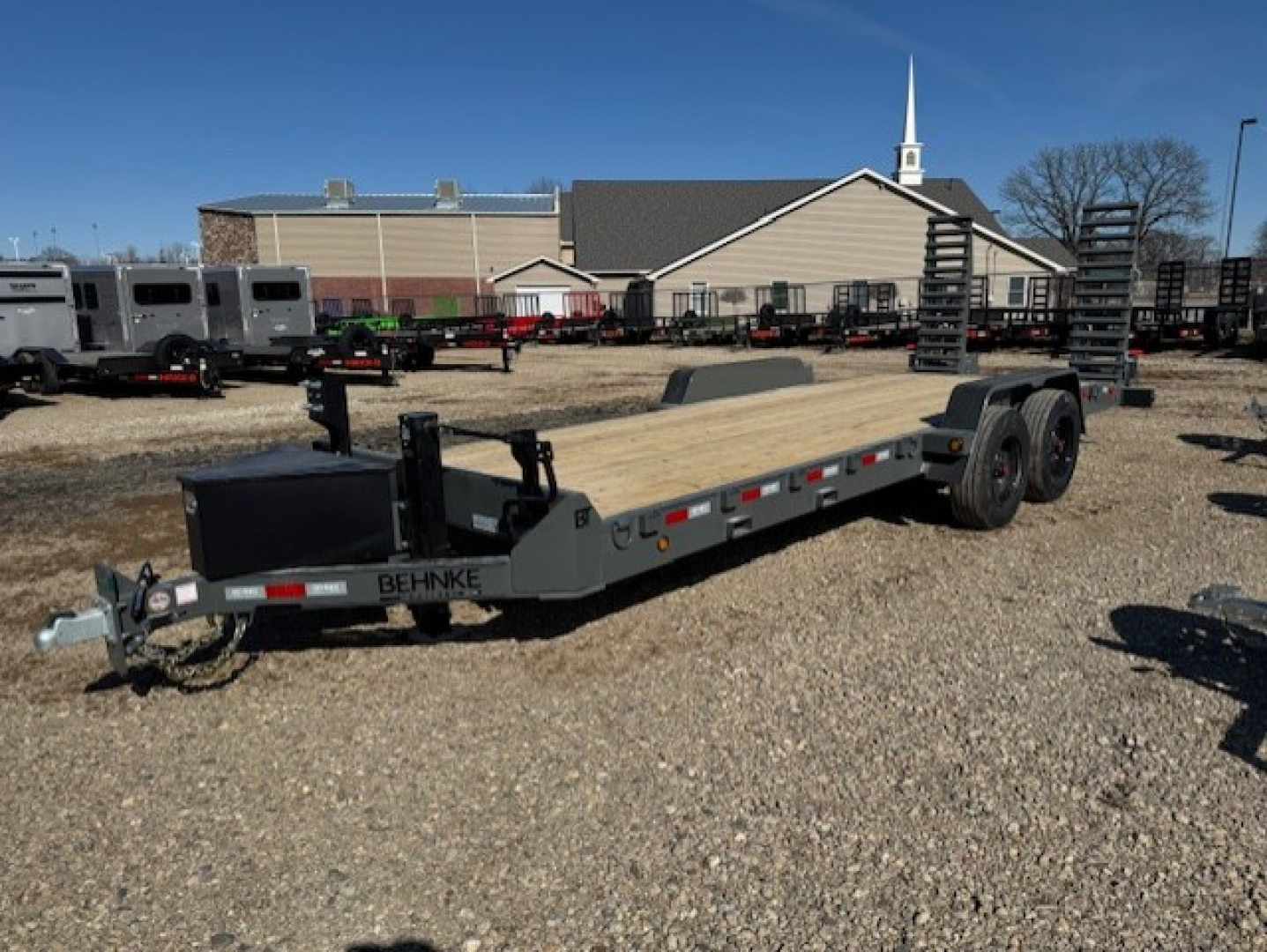 New 2026 Behnke CBCT2220E-S10K Equipment Trailer