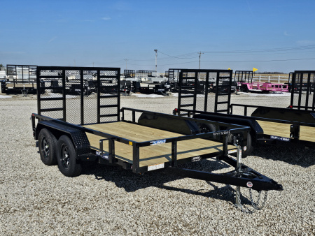New 2026 Sure-Trac 7x12 7K Tube Top Utility Trailer