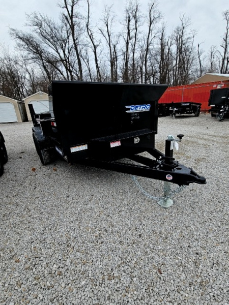 New 2026 Sure-Trac 6 x 12 10K Single Ram SD Low Profile Dump Trailer