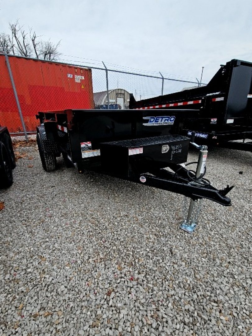New 2026 SURE-TRAC 5x8 5K Single Ram Dump Trailer