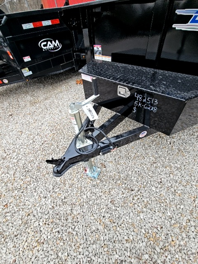 New 2026 SURE-TRAC 5x8 5K Single Ram Dump Trailer