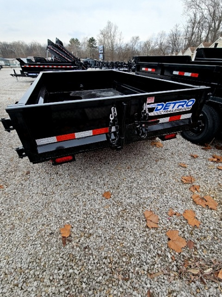 New 2026 SURE-TRAC 5x8 5K Single Ram Dump Trailer