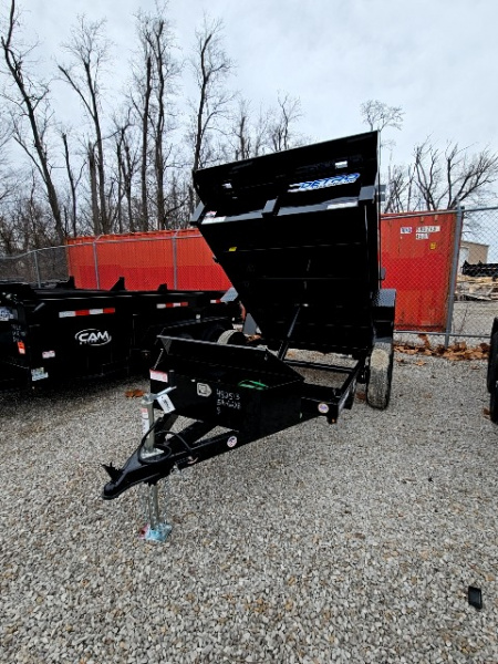 New 2026 SURE-TRAC 5x8 5K Single Ram Dump Trailer