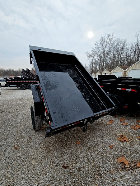 New 2026 SURE-TRAC 5x8 5K Single Ram Dump Trailer