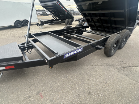 New 2025 Sure-Trac 7X14 14K Tel Dump Trailer