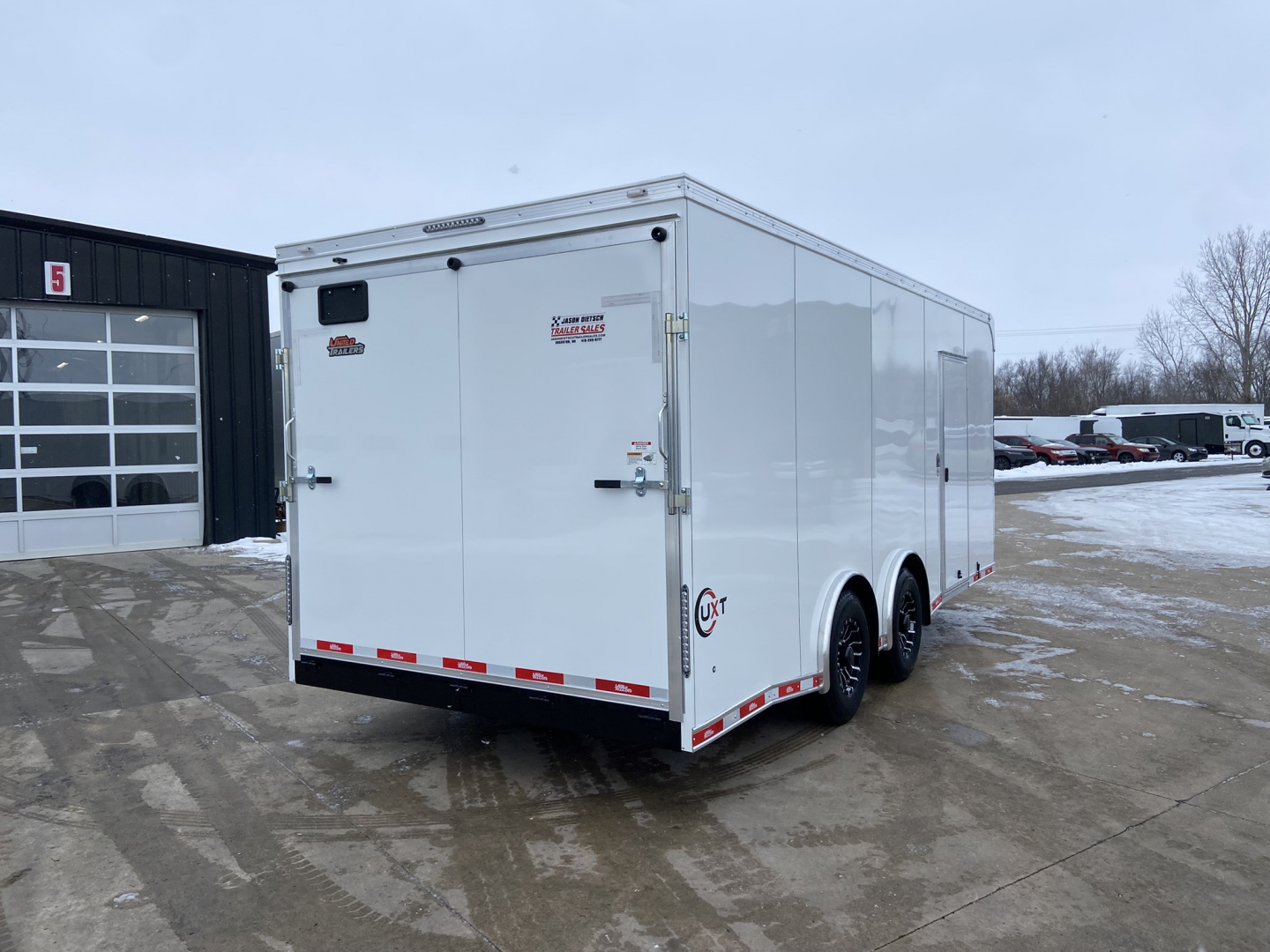 New United UXT 8.5x20 Cargo Enclosed Trailer