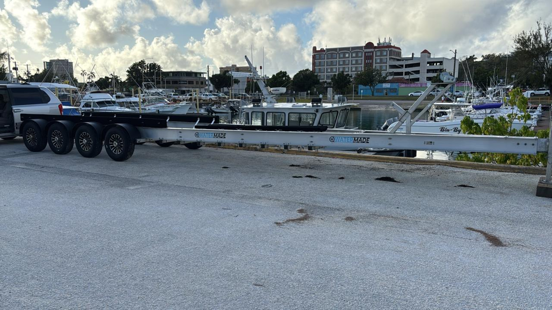 New 2026 WaterMade Boat Trailers WM40-42 Q32K Torsion Power Boat