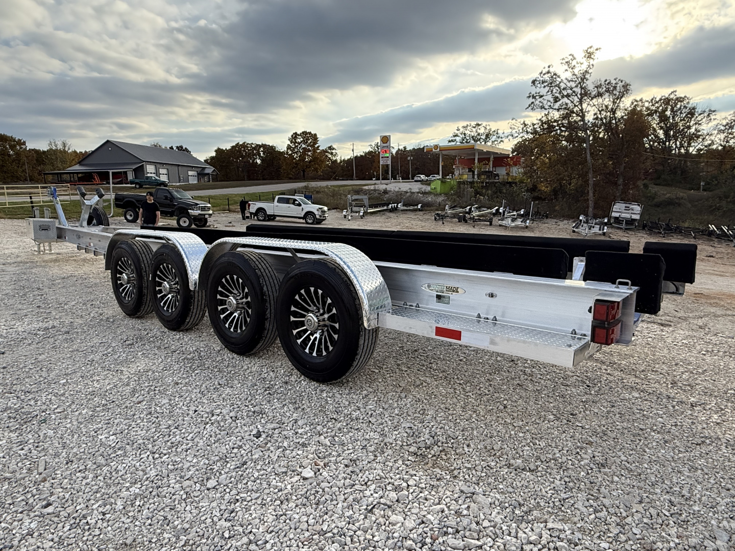 New 2026 WaterMade Boat Trailers WM40-42 Q32K Torsion Power Boat