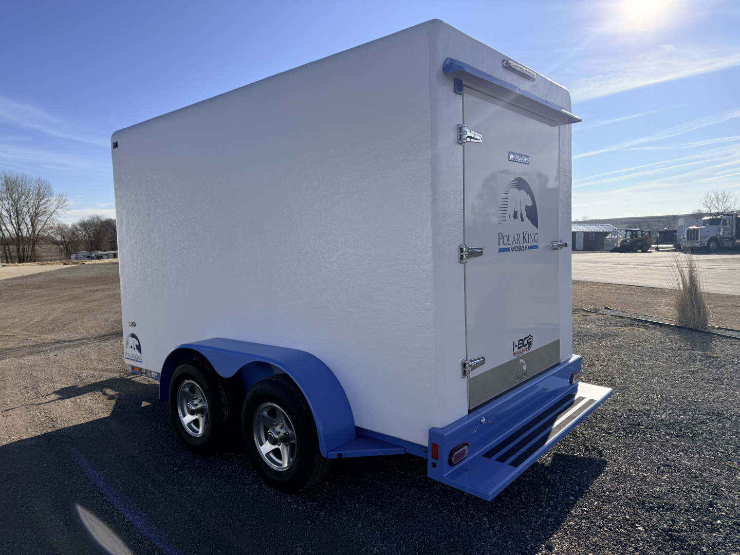 New 2026 Polar King Mobile 6'x12' 7k Enclosed Refrigerated Freezer Trailer