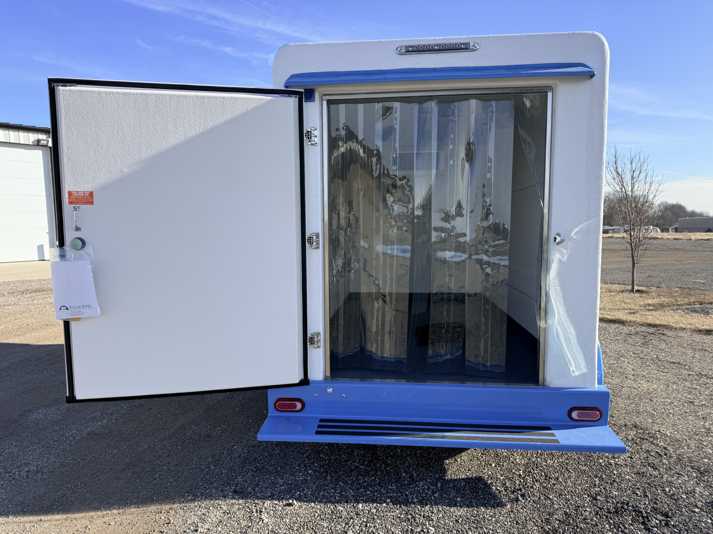 New 2026 Polar King Mobile 6'x12' 7k Enclosed Refrigerated Freezer Trailer