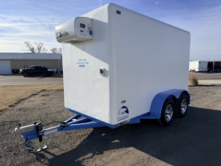 New 2026 Polar King Mobile 6'x12' 7k Enclosed Refrigerated Freezer Trailer