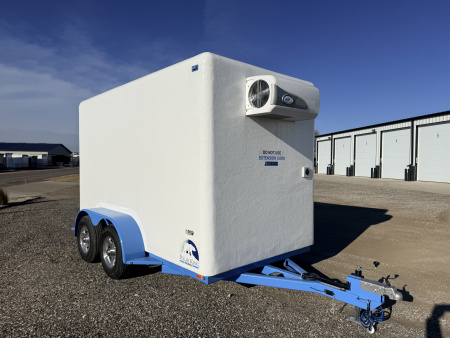 New 2026 Polar King Mobile 6'x12' 7k Enclosed Refrigerated Freezer Trailer