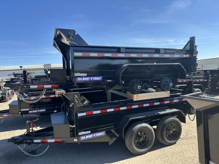 New 2025 Sure-Trac 6X10 10K SD LP Dump Trailer