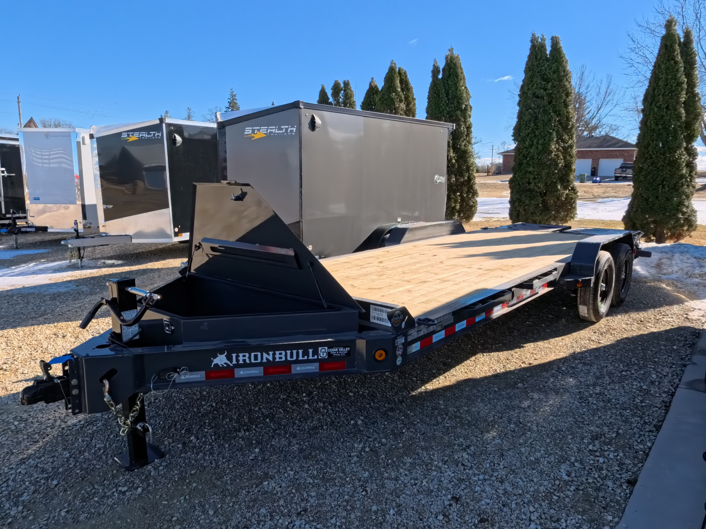New 2026 Iron Bull EWB8322 Equipment Trailer