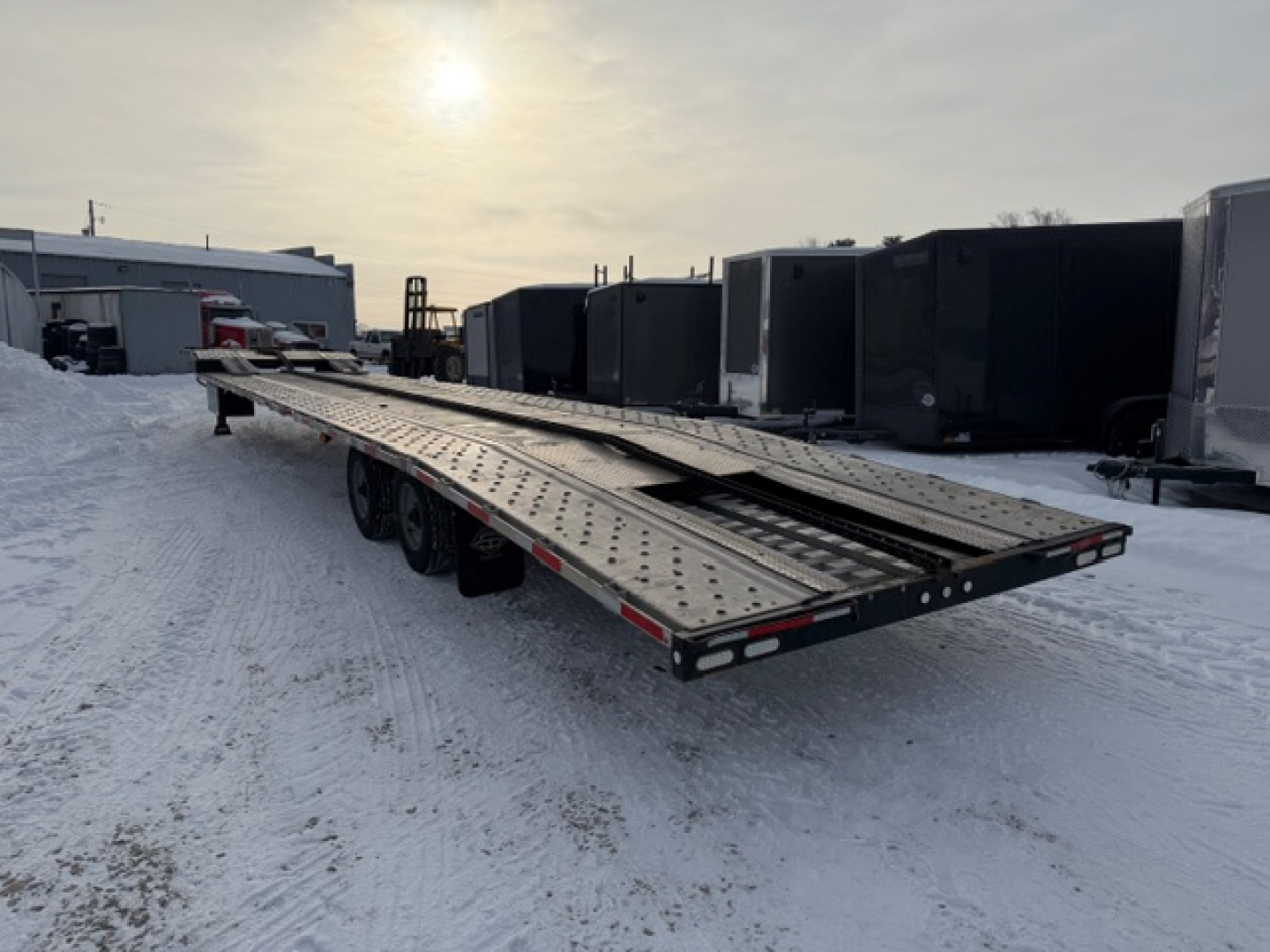 Used 2023 Shipshe 53' Extreme Drop Deck Car Hauler for sale in Wooster, OH