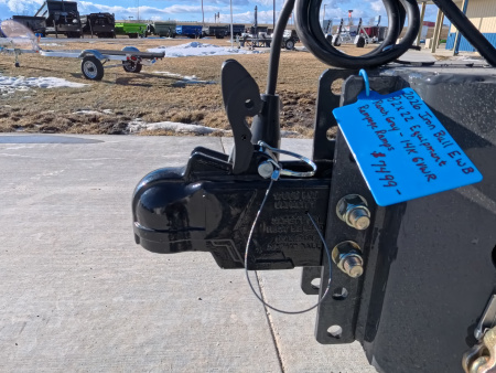 New 2026 Iron Bull 83 x 22 EWB Equipment Trailer with 14,000 lb. GVWR & Rampage Ramps in Ranch Gray