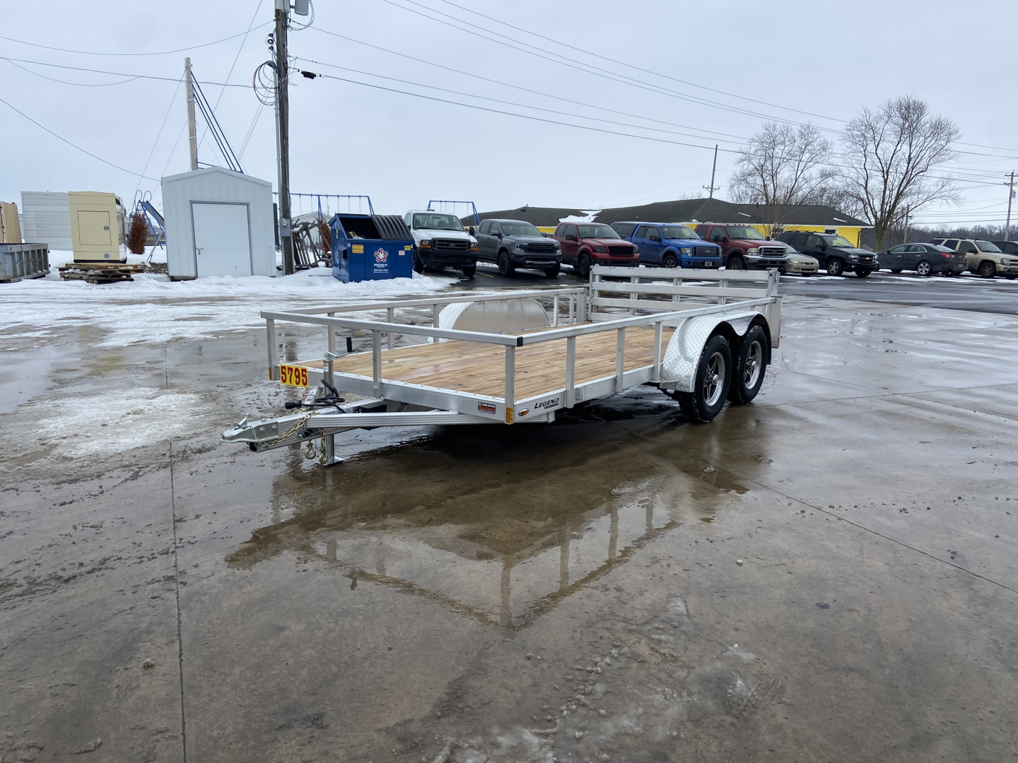 New Legend 7X14 Car Hauler