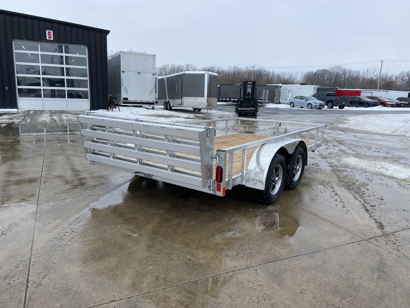 New Legend 7X14 Car Hauler