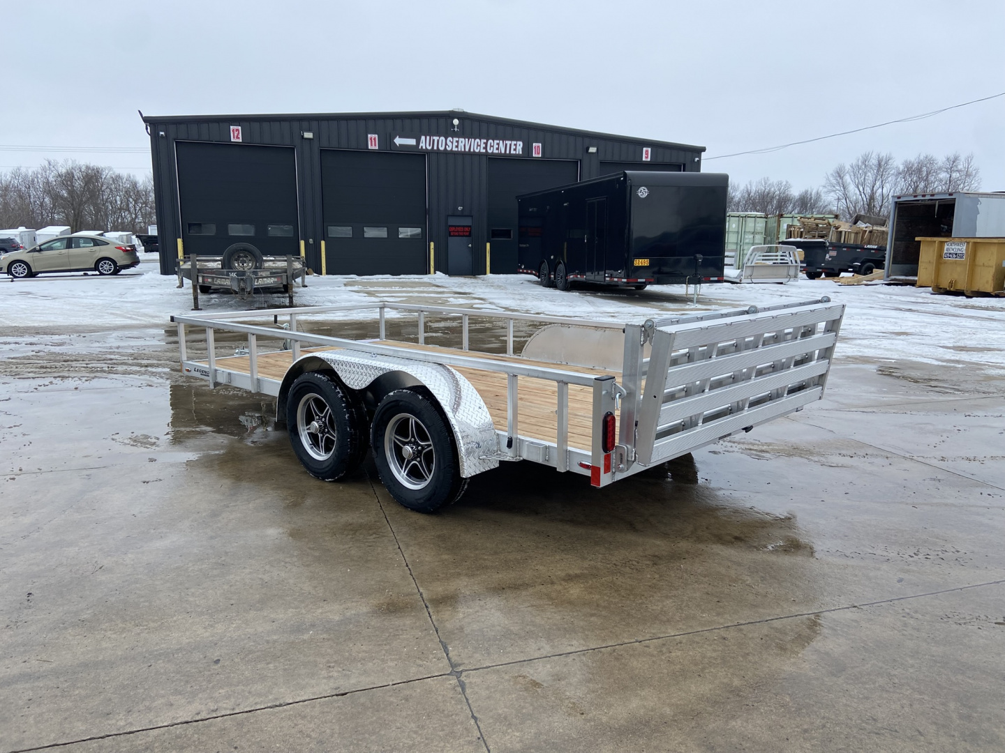 New Legend 7X14 Car Hauler