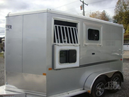 New 2023 ALCOM 12 ft Stock / Stock Combo Trailer