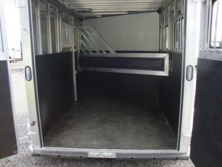 New 2023 ALCOM 12 ft Stock / Stock Combo Trailer