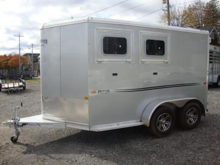 New 2023 ALCOM 12 ft Stock / Stock Combo Trailer