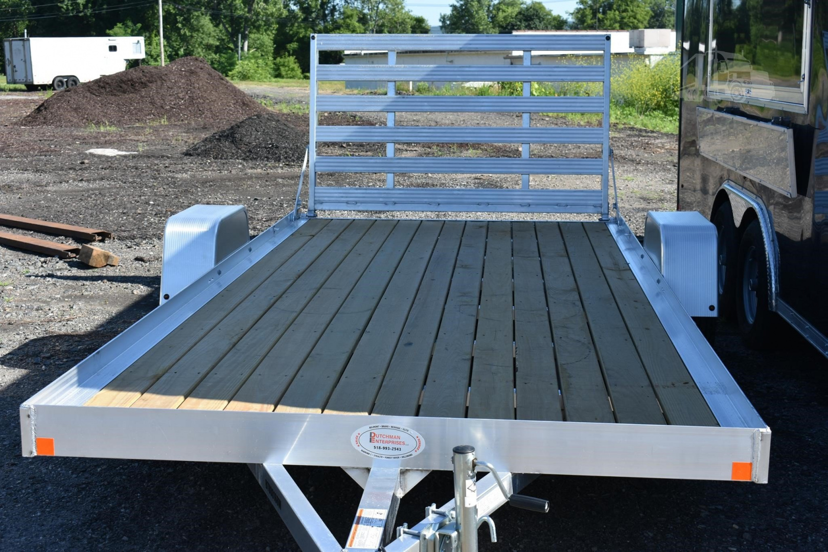 New 2026 BEAR TRACK 14 ft Flatbed Trailer