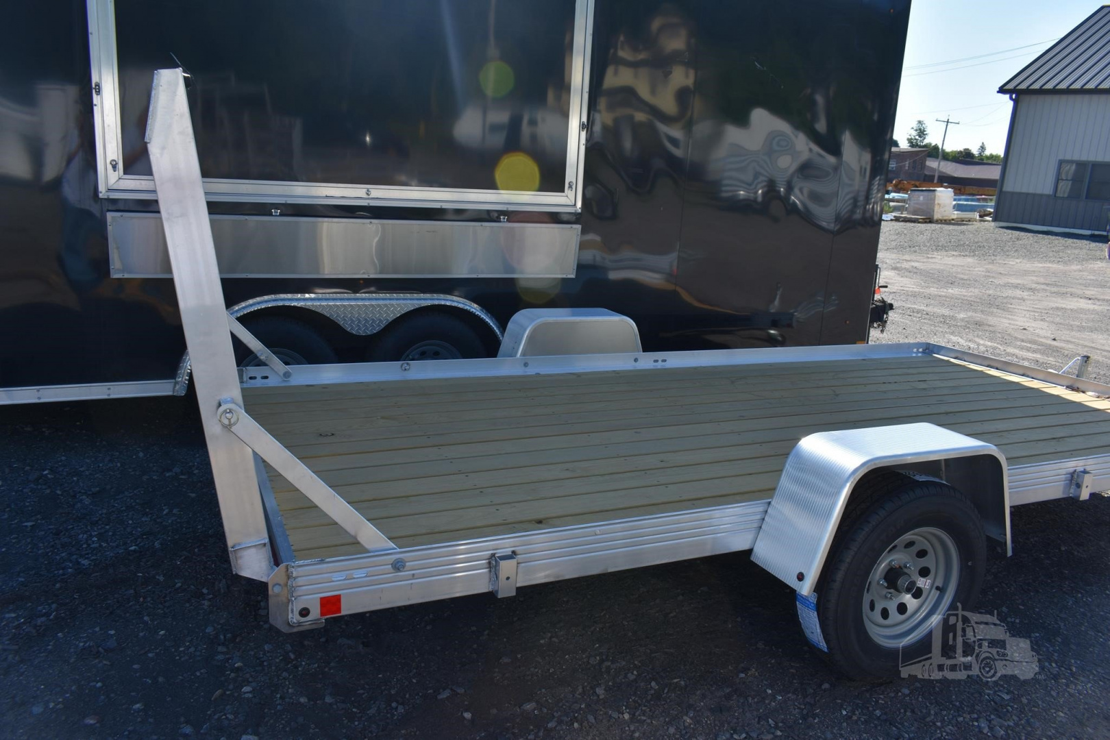 New 2026 BEAR TRACK 14 ft Flatbed Trailer
