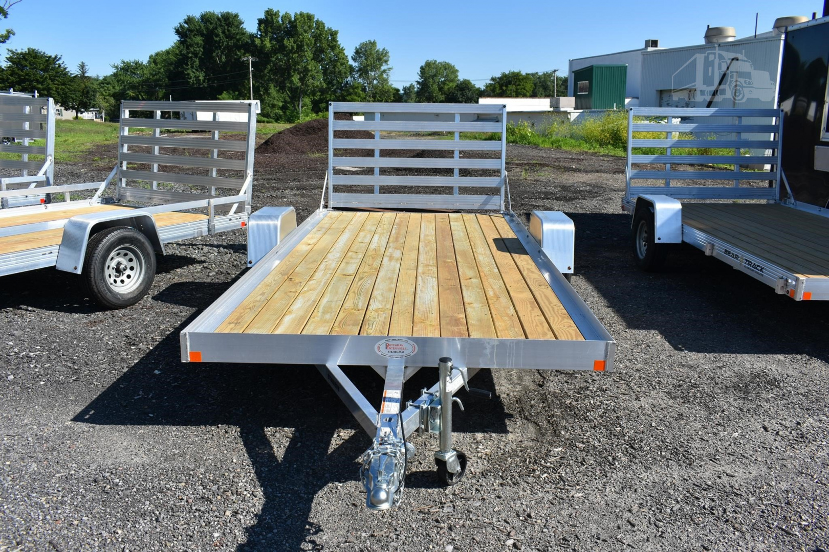 New 2026 BEAR TRACK 14 ft Flatbed Trailer
