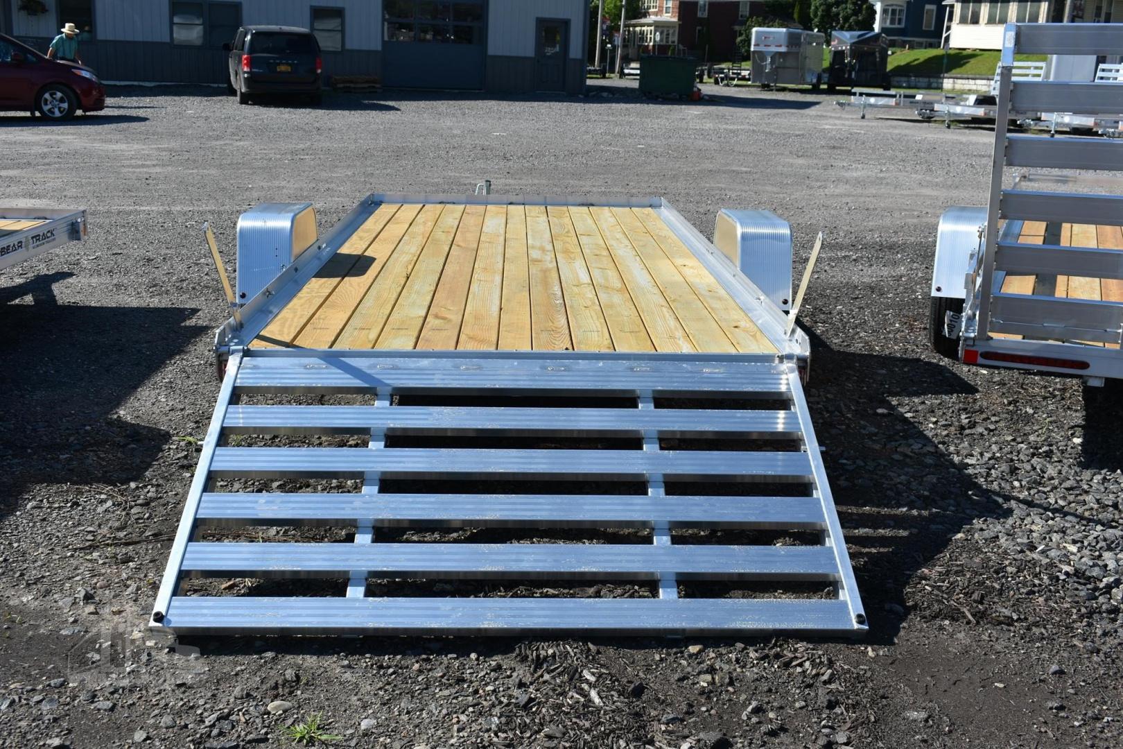 New 2026 BEAR TRACK 14 ft Flatbed Trailer