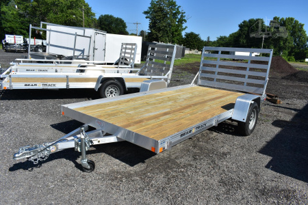 New 2026 BEAR TRACK 14 ft Flatbed Trailer