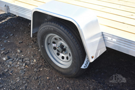 New 2026 BEAR TRACK 14 ft Flatbed Trailer