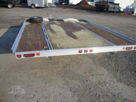 New 2024 BEAR TRACK 12 ft x 99 in Snowmobile Trailer