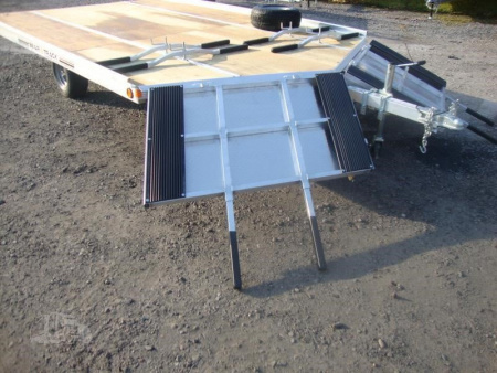 New 2024 BEAR TRACK 12 ft x 99 in Snowmobile Trailer