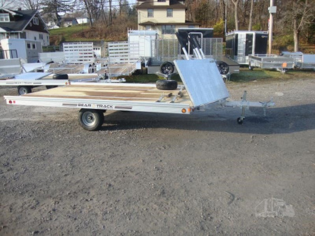 New 2024 BEAR TRACK 12 ft x 99 in Snowmobile Trailer