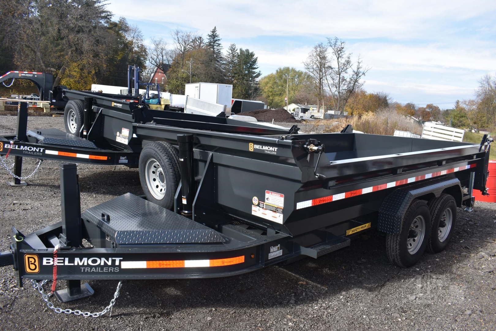 New 2026 BELMONT 14 ft Dump Trailer