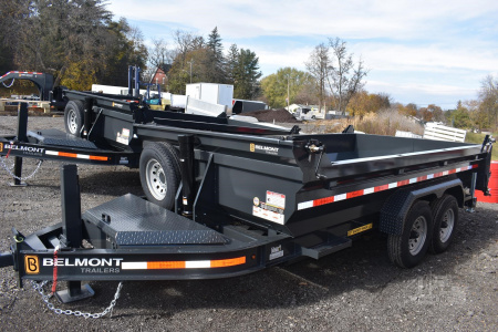 New 2026 BELMONT 14 ft Dump Trailer
