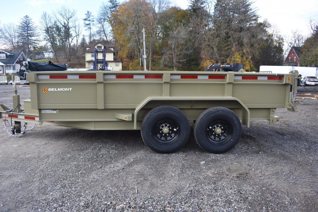 New 2026 BELMONT 14 ft Dump Trailer