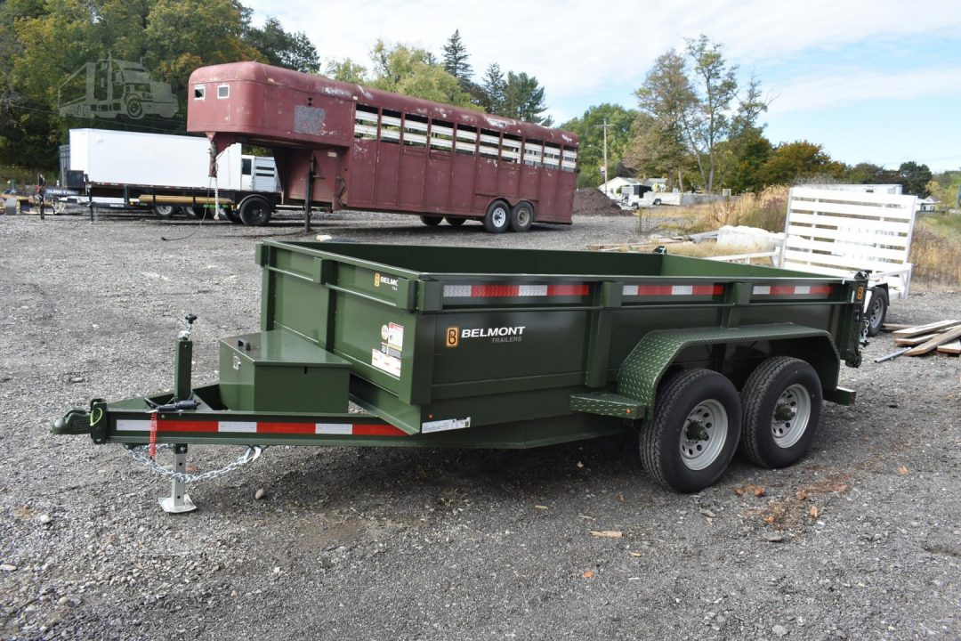 New 2026 BELMONT 12 ft Dump Trailer