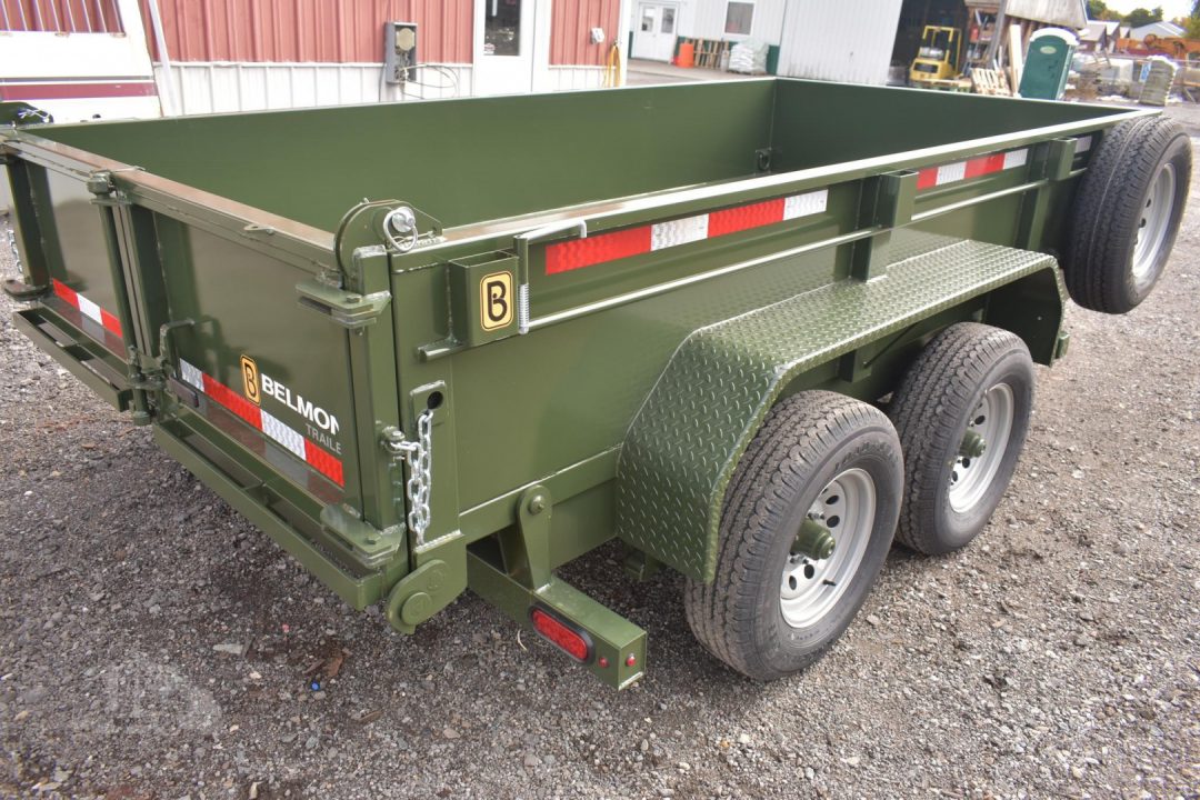 New 2026 BELMONT 12 ft Dump Trailer