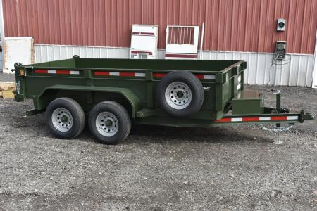 New 2026 BELMONT 12 ft Dump Trailer